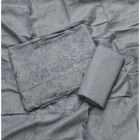 Premium Chikankari Pure Cotton Suit Set - Yanchi