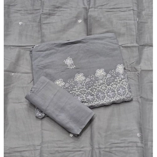 Premium Chikankari Pure Cotton Suit Set - Yanchi