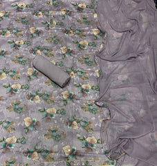 Premium Elegant Muslin Silk Suit Set - Yanchi