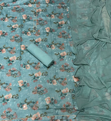 Premium Elegant Muslin Silk Suit Set - Yanchi