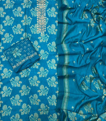 Premium Modal Silk Suit Set with Bottom Work - Yanchi