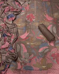 Premium Winter Pashmina Digital Print Suit Set with mirror Work(142vol) - Yanchi