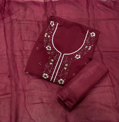 Premium Winter Suit Set With Stone work - Yanchi