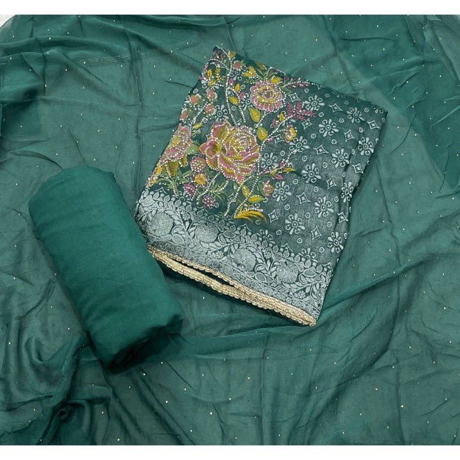 Pure Banarsi Silk Suit Set - Yanchi