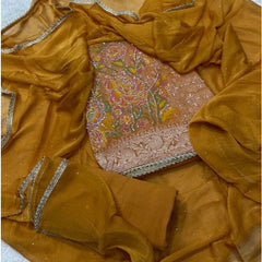 Pure Banarsi Silk Suit Set - Yanchi