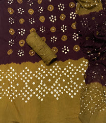 Pure Bandhej Cambric Cotton Suit Set - Yanchi
