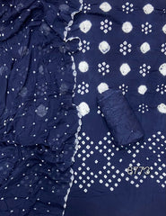 Pure Bandhej Cambric Cotton Suit Set - Yanchi