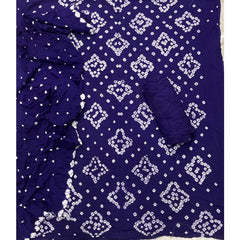 Pure Bandhej Cambric Cotton Suit Set - Yanchi