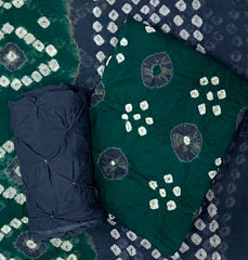 Pure Bandhej Cambric Cotton Suit Set - Yanchi