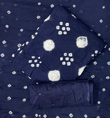 Pure Bandhej Cambric Cotton Suit Set - Yanchi