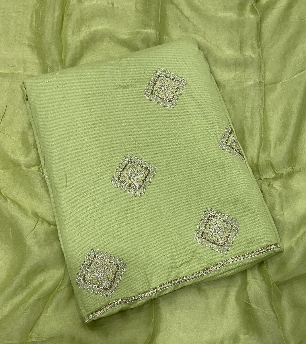 Pure Cotton Burberry with Heavy Handwork - Yanchi