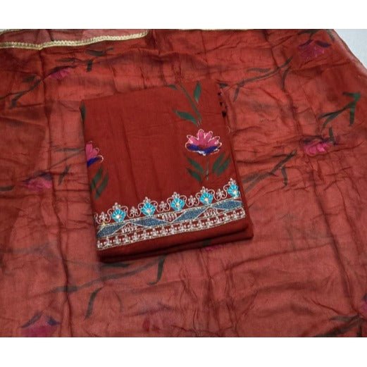 Pure Cotton Burberry with Heavy Handwork - Yanchi