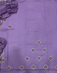 Pure Cotton Burberry with Heavy Handwork - Yanchi