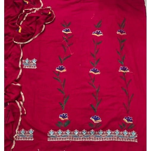 Pure Cotton Burberry with Heavy Handwork - Yanchi
