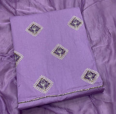 Pure Cotton Burberry with Heavy Handwork - Yanchi