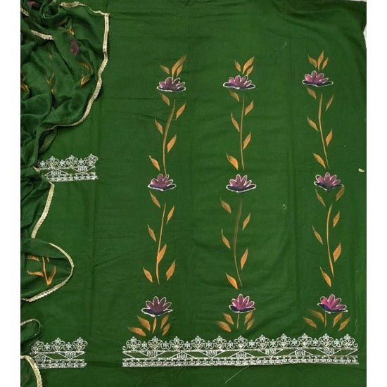 Pure Cotton Burberry with Heavy Handwork - Yanchi