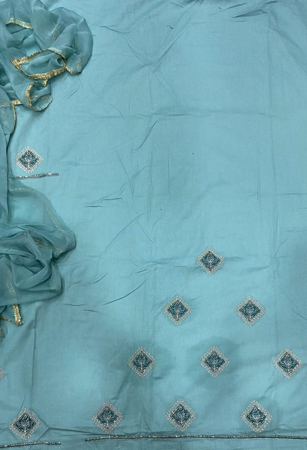 Pure Cotton Burberry with Heavy Handwork - Yanchi