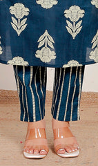 Pure Cotton Kurti & Pant with Dupatta - Yanchi