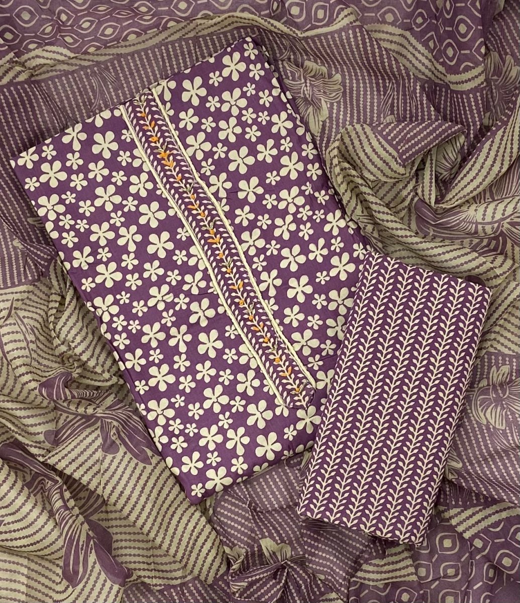 Pure Cotton Suit Set - Yanchi