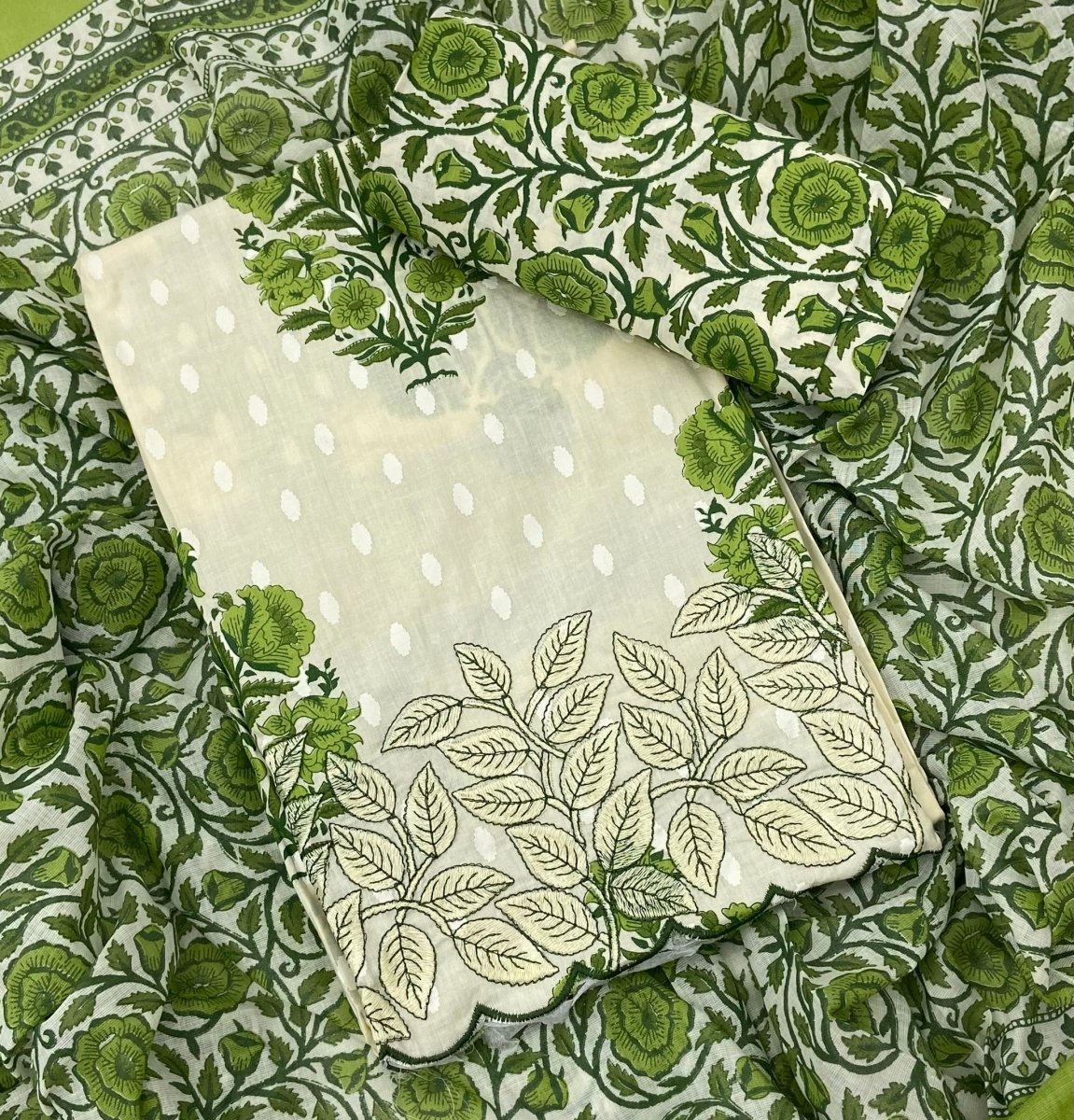 Pure Cotton Suit Set - Yanchi