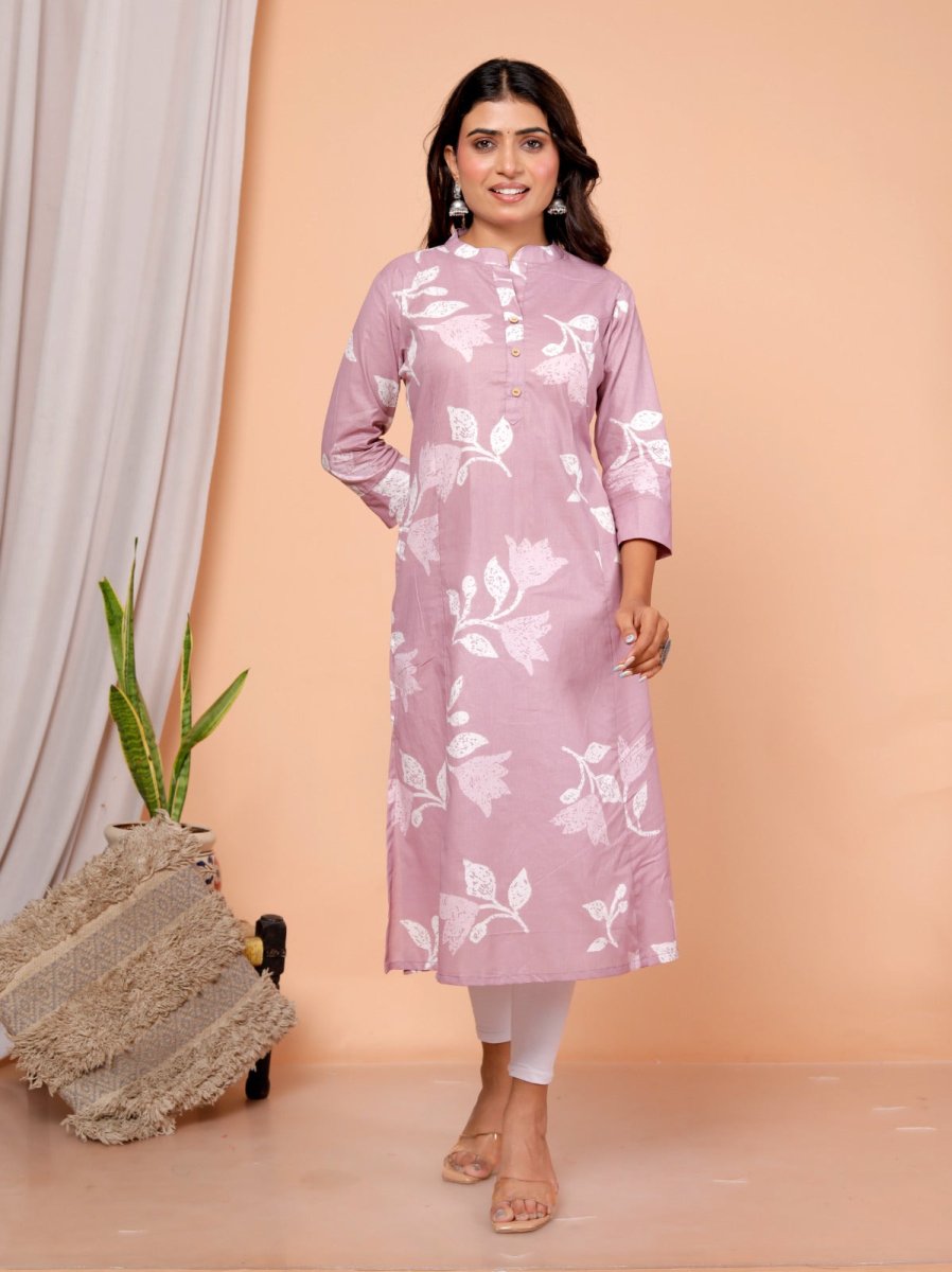 Pure Fine Cotton Print Kurti - Yanchi