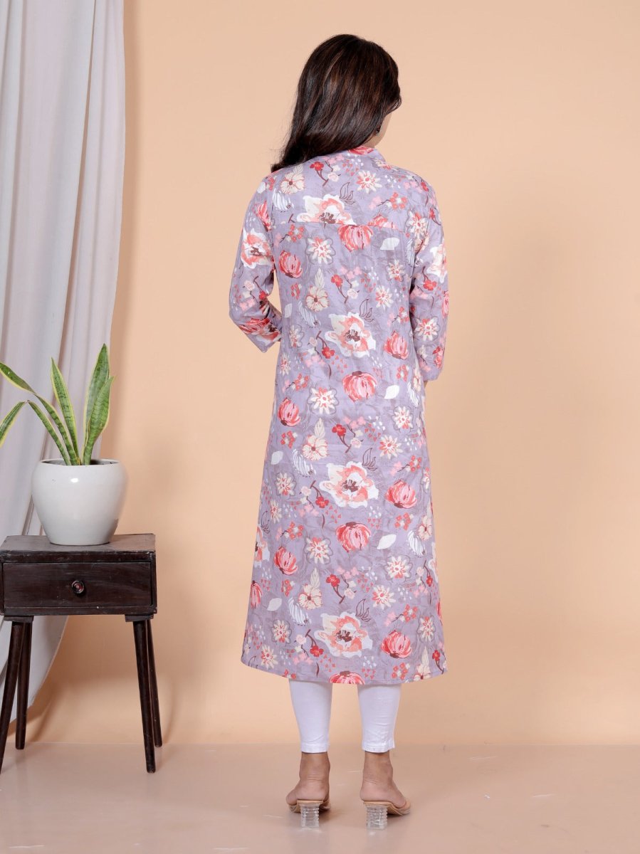 Pure Fine Cotton Print Kurti - Yanchi