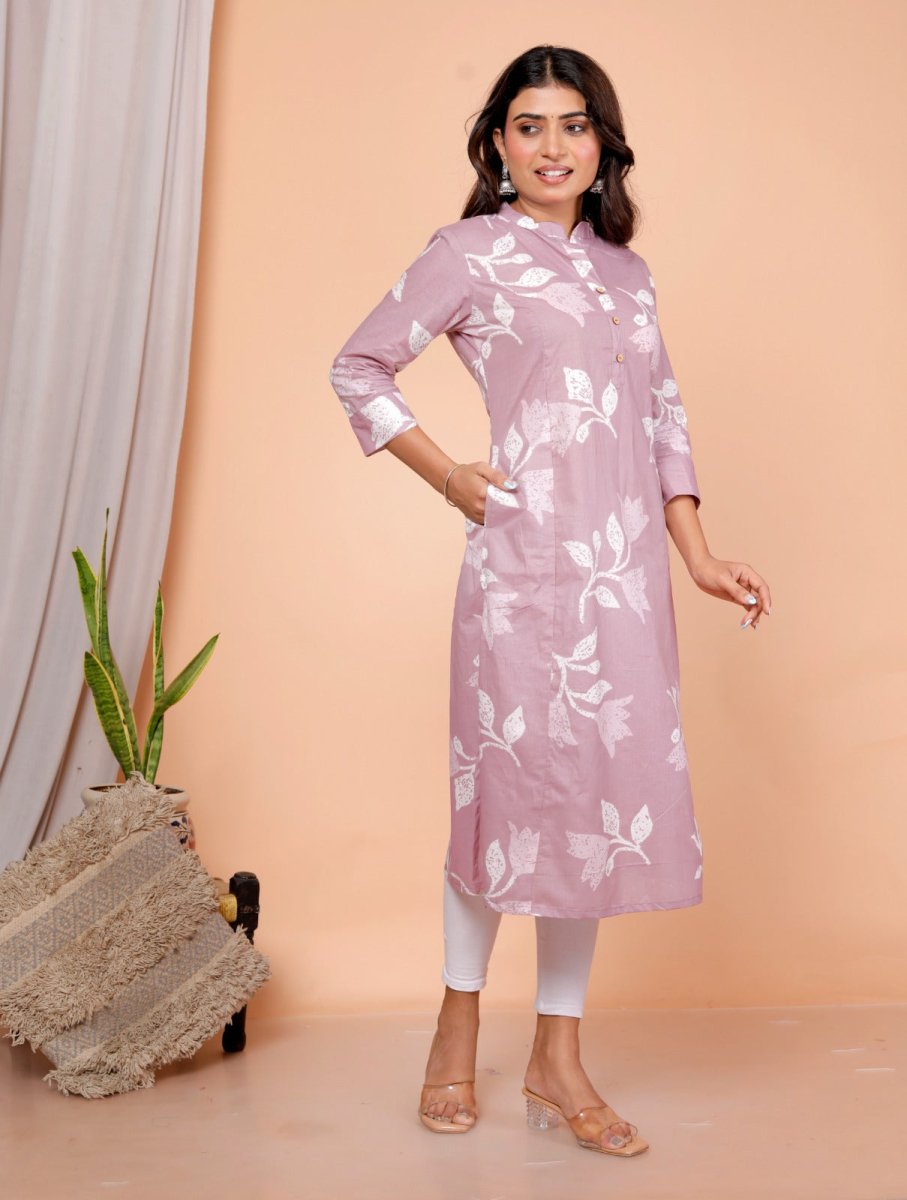 Pure Fine Cotton Print Kurti - Yanchi
