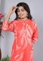 Pure Fine Cotton Print Kurti - Yanchi