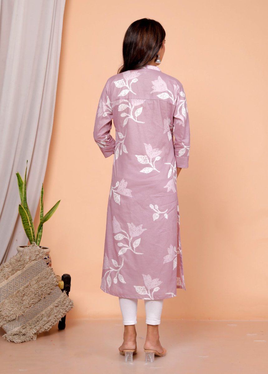 Pure Fine Cotton Print Kurti - Yanchi