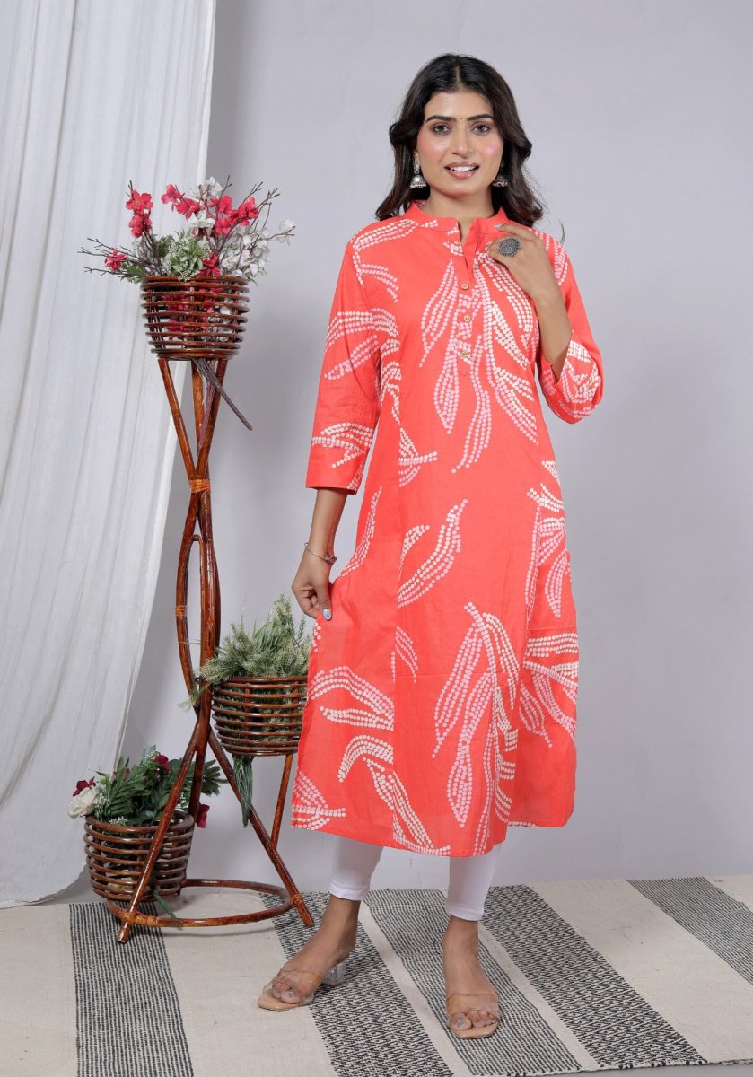 Pure Fine Cotton Print Kurti - Yanchi