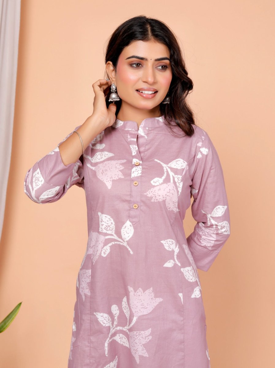 Pure Fine Cotton Print Kurti - Yanchi