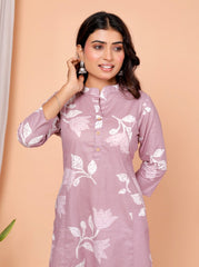 Pure Fine Cotton Print Kurti - Yanchi
