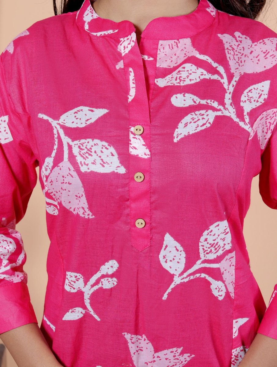 Pure Fine Cotton Print Kurti - Yanchi