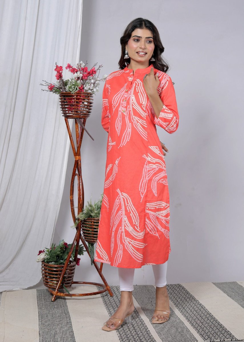 Pure Fine Cotton Print Kurti - Yanchi