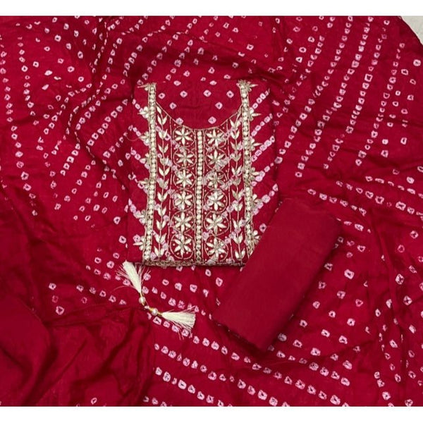 Pure Organza Suit Set with thread work - Yanchi