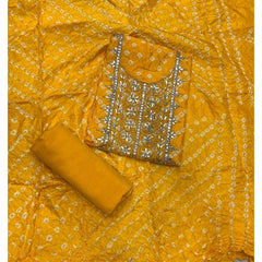 Pure Organza Suit Set with thread work - Yanchi