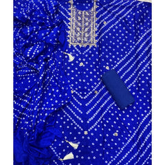 Pure Organza Suit Set with thread work - Yanchi