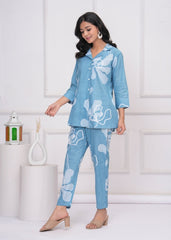 Pure Sanganeri Cotton Co - ord Set - Yanchi