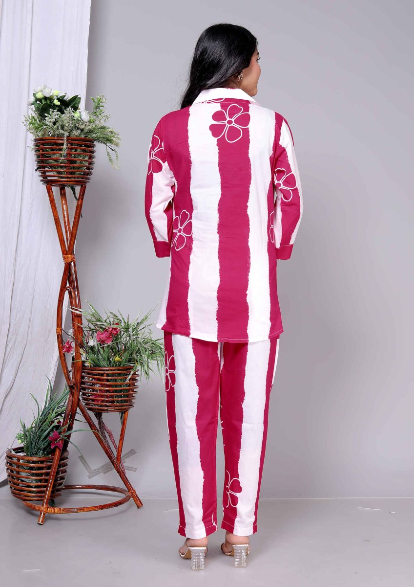 Pure Sanganeri Cotton Co - ord Set - Yanchi