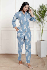 Pure Sanganeri Cotton Co - ord Set - Yanchi