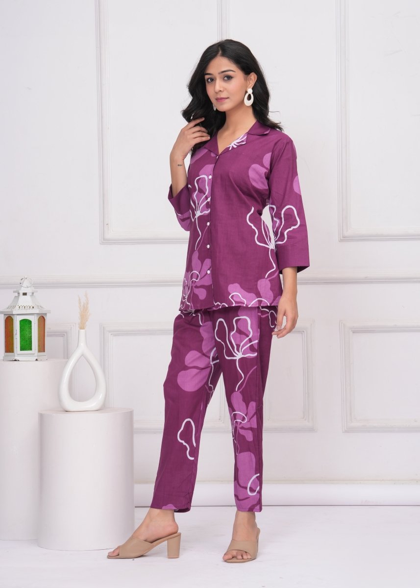 Pure Sanganeri Cotton Co - ord Set - Yanchi