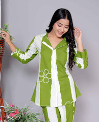 Pure Sanganeri Cotton Co - ord Set - Yanchi