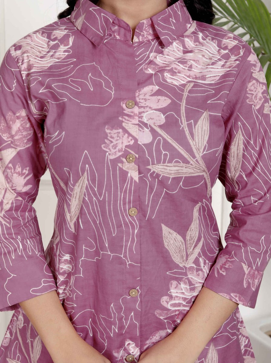 Pure Sanganeri Cotton Co - ord Set - Yanchi