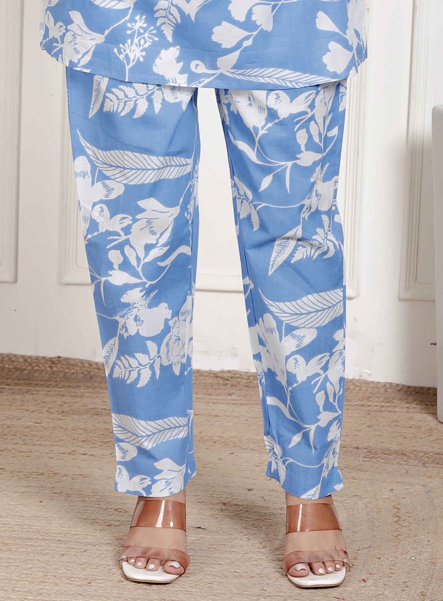 Pure Sanganeri Cotton Co - ord Set - Yanchi