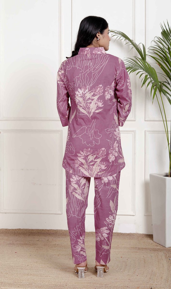 Pure Sanganeri Cotton Co - ord Set - Yanchi