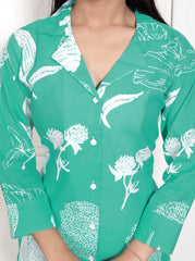 Pure Sanganeri Cotton Co - ord Set - Yanchi