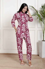 Pure Sanganeri Cotton Co - ord Set - Yanchi