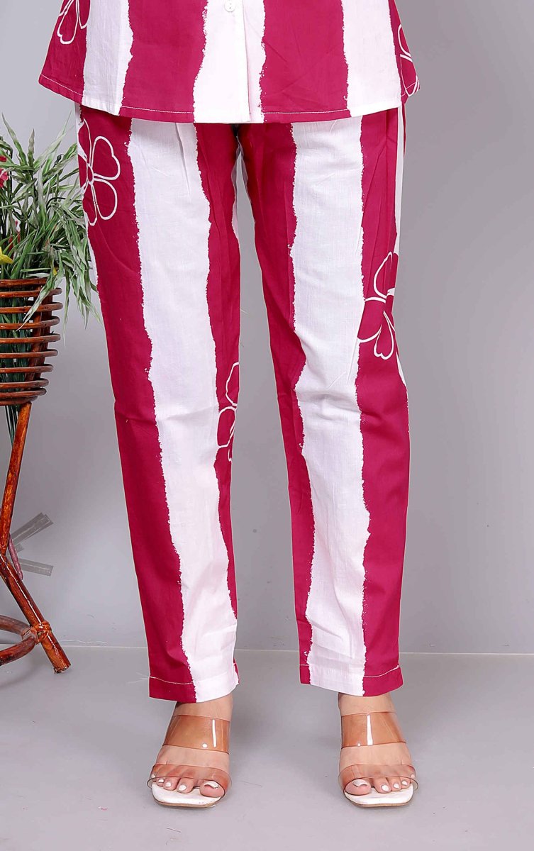 Pure Sanganeri Cotton Co - ord Set - Yanchi