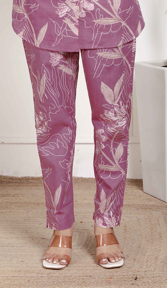 Pure Sanganeri Cotton Co - ord Set - Yanchi