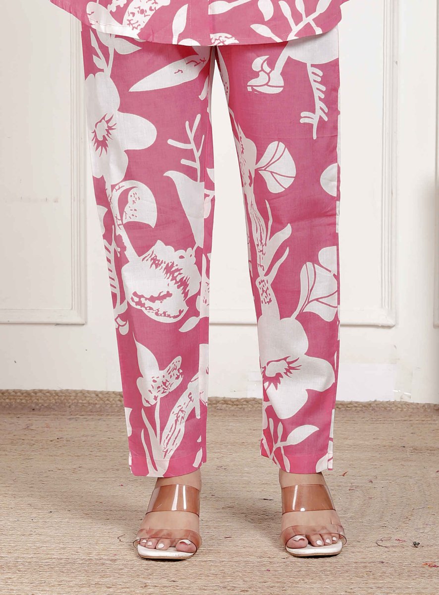 Pure Sanganeri Cotton Co - ord Set - Yanchi